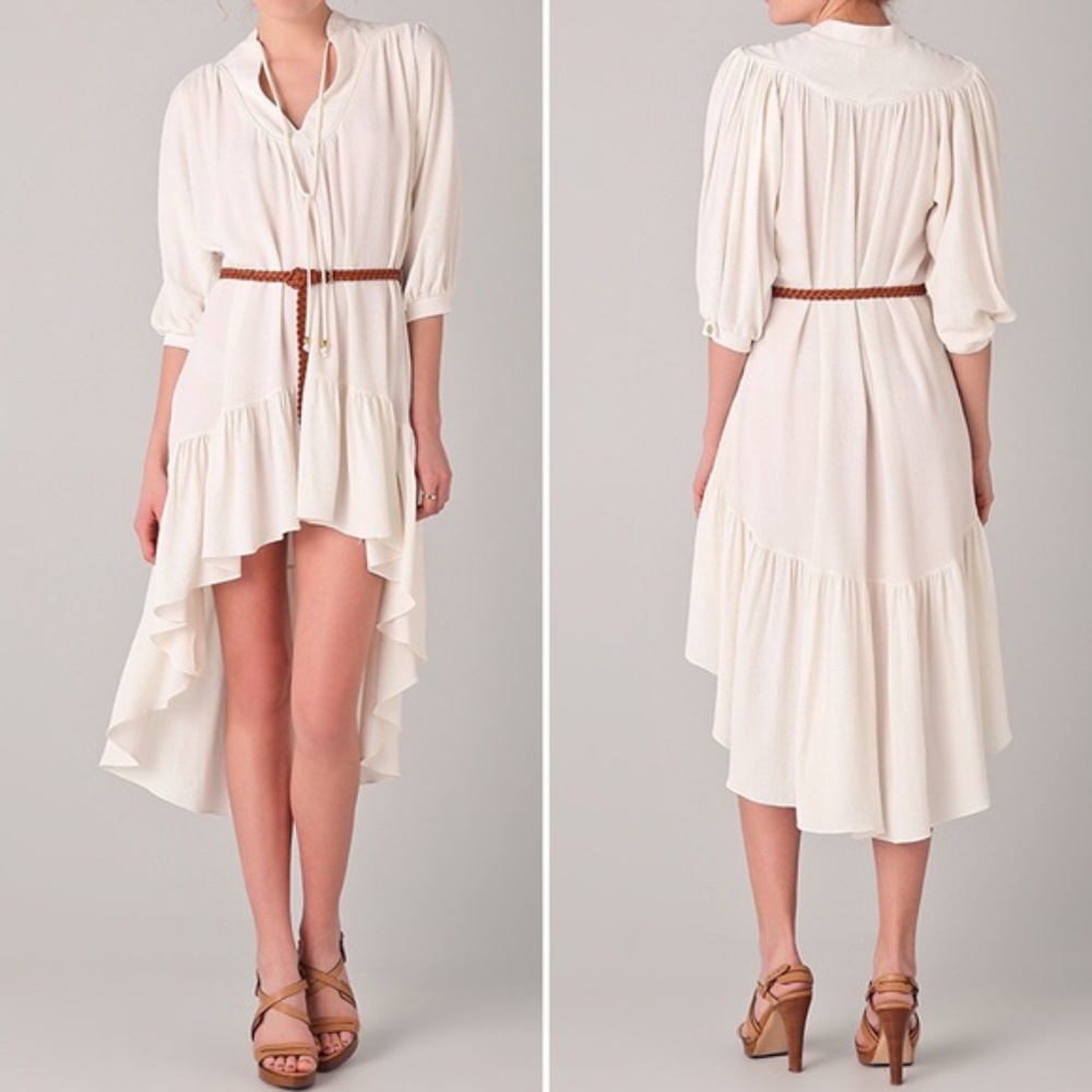 Odylyne Mini Barbet Dress in White